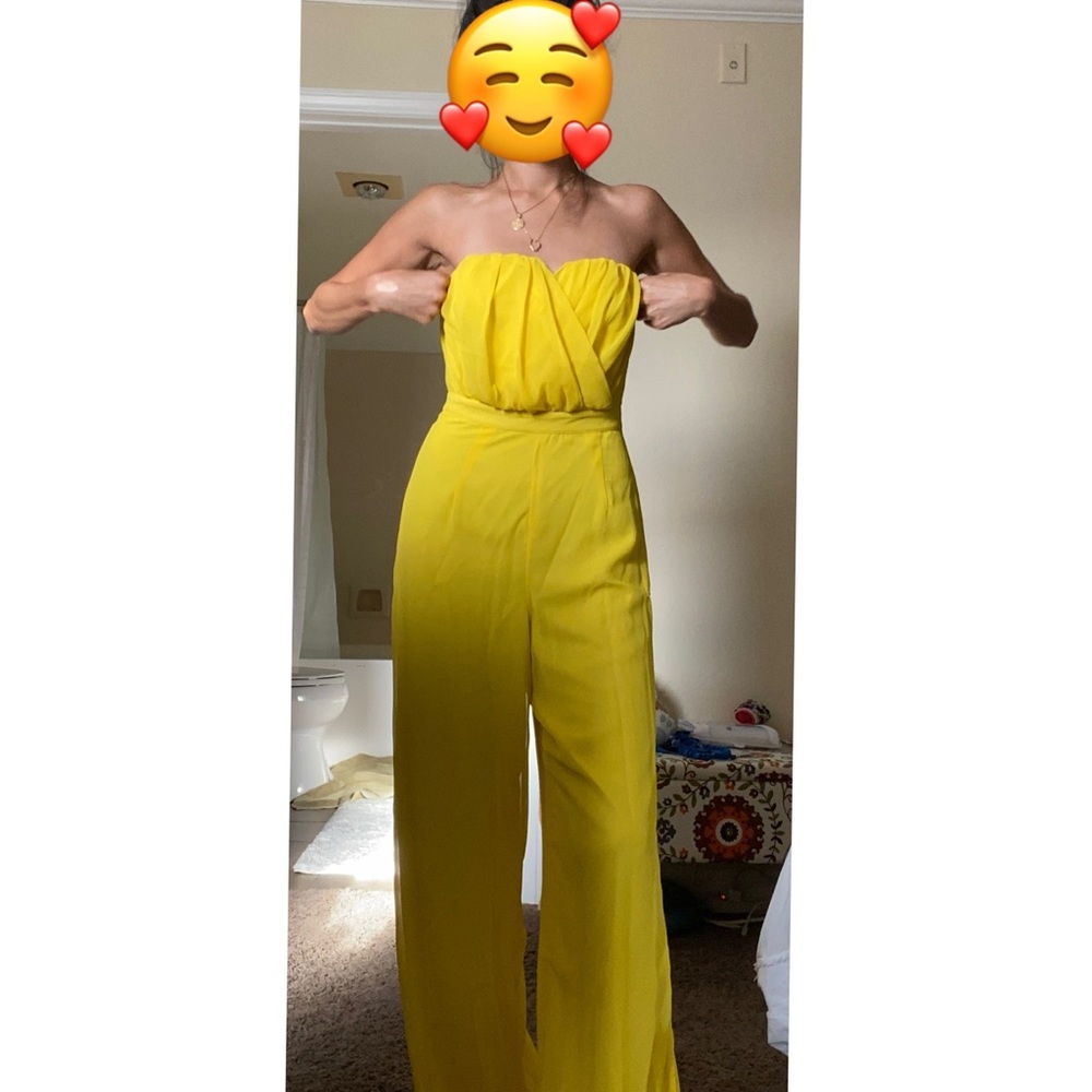 Never Worn Yellow Pant Jumpsuit ☀️